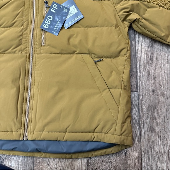 Eddie Bauer Jacket 650 Fill Down Mustard Bronze Women’s - Picture 5 of 14